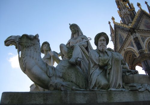 Africa statue on Albert Memorial