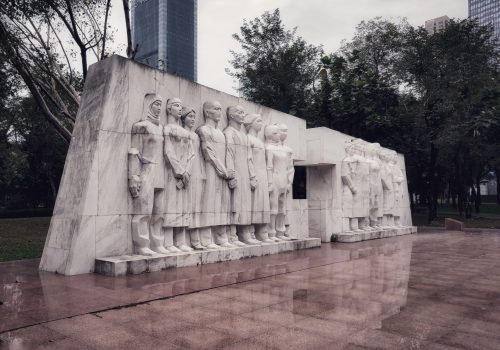 Statue in Shenzhen Central Park