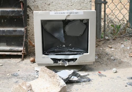 Broken computer